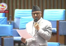 नेपालको भूभाग र सार्वभौमिकता बचाउन संसद, दल र जनता एकजुट हुनुपर्छः सांसद बडू