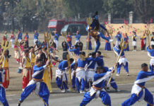 नेपाली सेनाले हर्षोल्लासका साथ मनायो २६३ औं स्थापना दिवस