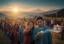 निर्वाचनका लागि मतदाताहरु उत्साही