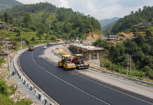 नौविसे-नागढुंगा सडक खण्डको काम अन्तिम चरणमाः ८५ प्रतिशत सम्पन्न