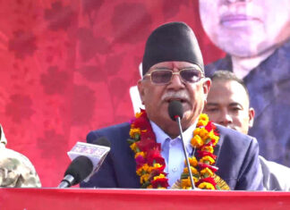 रोल्पाबाट प्रचण्डको उद्घोषः ‘हतियार होइन, मतपत्रको तागत लिएर सिंहदरबार छिर्नेछौं, नयाँ अभियान चलाउँछौँ’