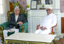 राष्ट्रपति पौडेलद्वारा पूर्वप्रधानमन्त्री ओलीलाई समवेदना प्रकट