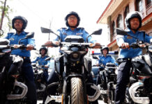 पर्यटकहरूको सुरक्षा व्यवस्थापन क्षमतालाई सुदृढ बनाउन बोर्डद्वारा पर्यटक प्रहरीलाई मोटरसाइकल हस्तान्तरण