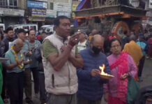 रातो मत्स्येन्द्रनाथको रथ लगनखेल बसपार्कमाः आज रातिदेखि बलि अर्पणको परम्परा