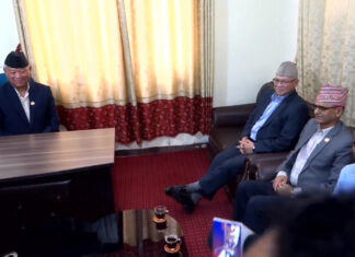 рдиреЗрдкрд╛рд▓реА рдХрд╛рдБрдЧреНрд░реЗрд╕рд╕рд╣рд┐рддрдХрд╛ рд╡рд┐рдкрдХреНрд╖реА рджрд▓рд╣рд░реВрдХреЛ рдмреИрдардХ рд╢реБрд░реБ, рд╕рд░рдХрд╛рд░рдХреЛ рдХрджрдорд╡рд┐рд░реБрджреНрдз рд╕рд╛рдЭрд╛ рд░рдгрдиреАрддрд┐ рдмрдирд╛рдЗрдБрджреИ