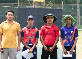 рдЗрдиреНрдбреЛтАУрдиреЗрдкрд╛рд▓ рдпреВтАУрезрей рдЯреАтАУреиреж : рднрд╛рд░рддрдХреЛ рдПрдЪрдкреА рдХреНрд░рд┐рдХреЗрдЯ рдПрдХреЗрдбреЗрдореАрдорд╛рдерд┐ рек рд╡рд┐рдХреЗрдЯрдХреЛ рдЬреАрдд рдирд┐рдХрд╛рд▓реНрджреИ рдлреБрд▓рдмрд╛рд░реАрдХреЛ рд╡рд┐рдЬрдпреА рд╕реБрд░реБрд╡рд╛рдд