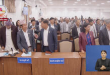 प्रतिनिधि सभा बैठक १५ मिनेटका लागि स्थगित