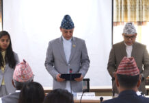 प्रतिनिधि सभाका नवनियुक्त सचिव अधिकारीले लिए पद तथा गोपनीयताको शपथ