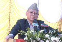 ओलीको रक्षार्थ उभिनुपर्ने जिम्मेवारी एमालेको काँधमा आएको छः रामबहादुर थापा